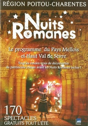 Brochure des Nuits Romanes en Pays Mellois